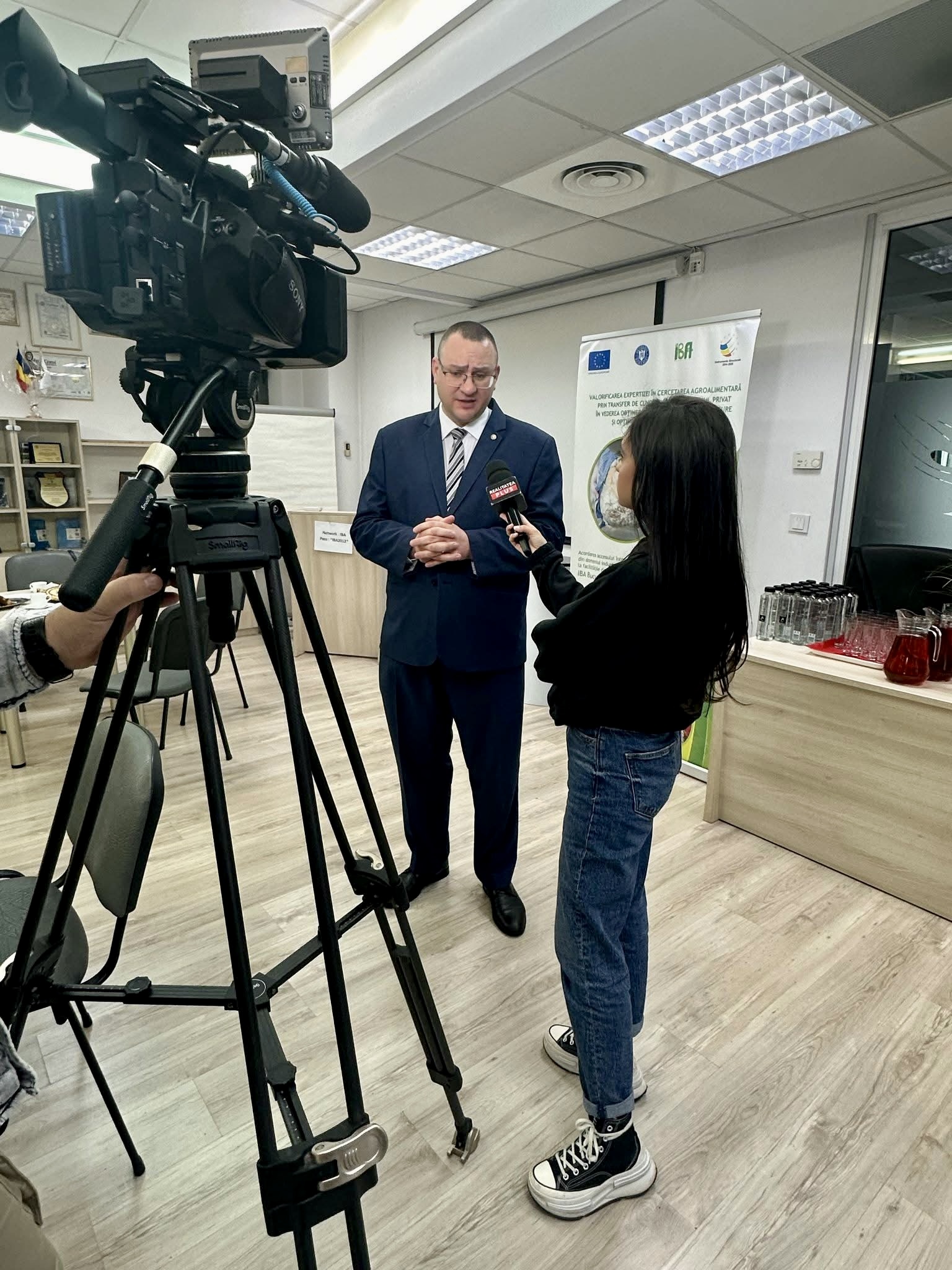Vizita președintelui ANC, Andrei Alexandru, la Institutul Național de Cercetare-Dezvoltare pentru Bioresurse Alimentare (IBA București)